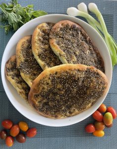 Read more about the article Manakish Zaatar a Sunday morning Breakfast