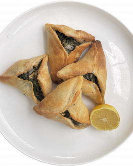 Lebanese Organic Walnut Spinach Pies – 1Dozen – Vegetarian