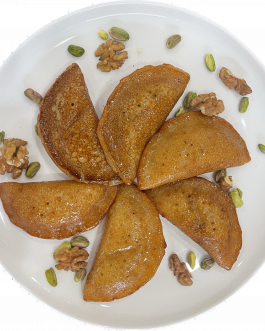 Fried Sweet Atayef (Kataif)